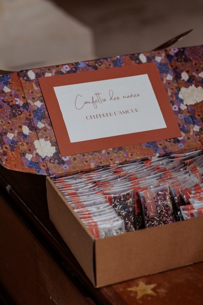 sachet de confettis pour mariage