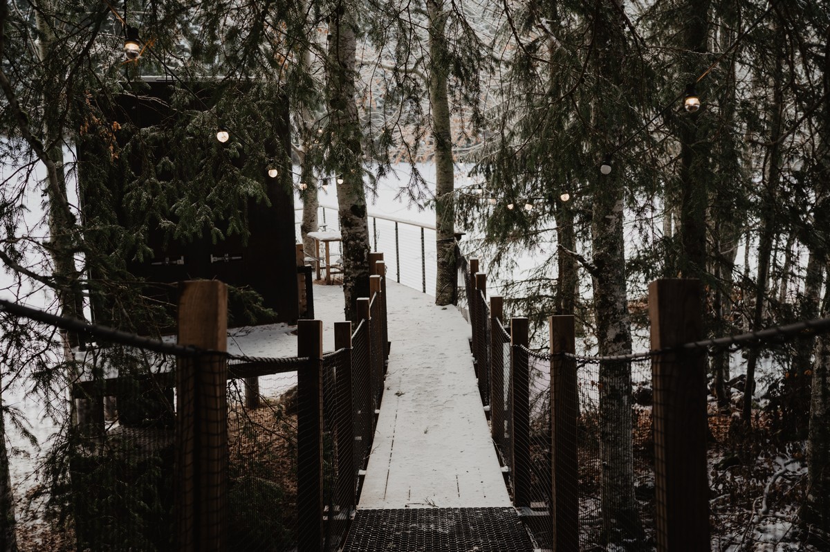 mariage boho-romantique dans la neige