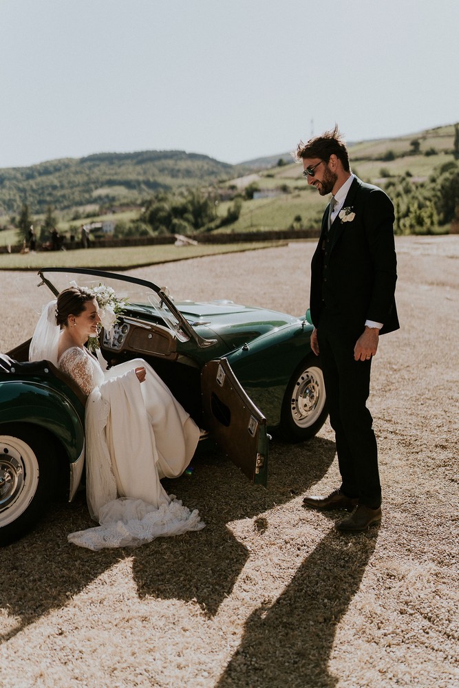 mariage chic et raffiné dans un château en Bourgogne