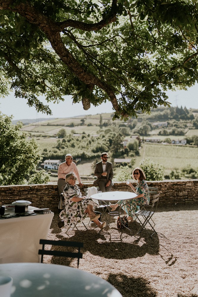 mariage chic et raffiné dans un château en Bourgogne