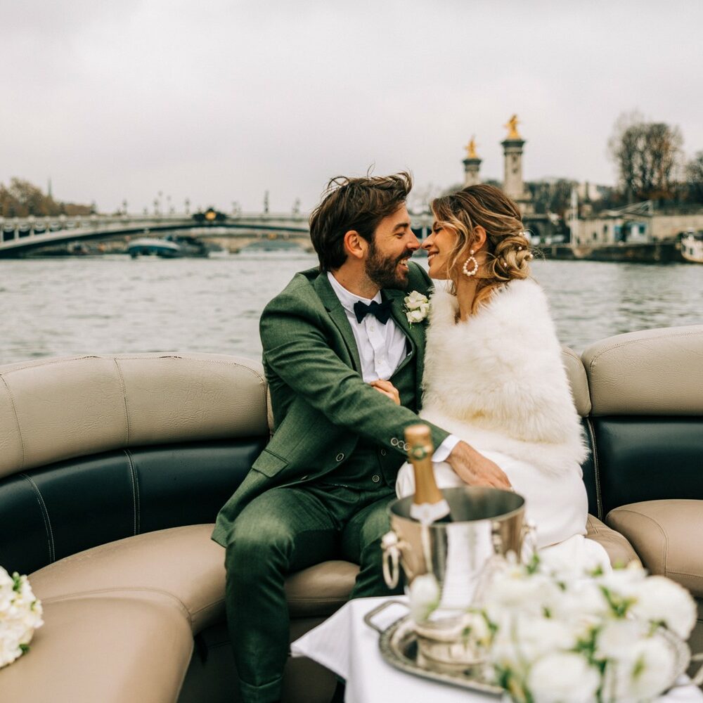 Un mariage chic et raffiné à Paris