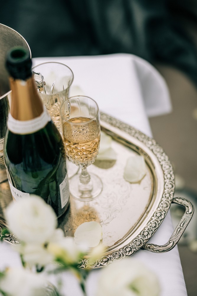 mariage parisien sur la Seine