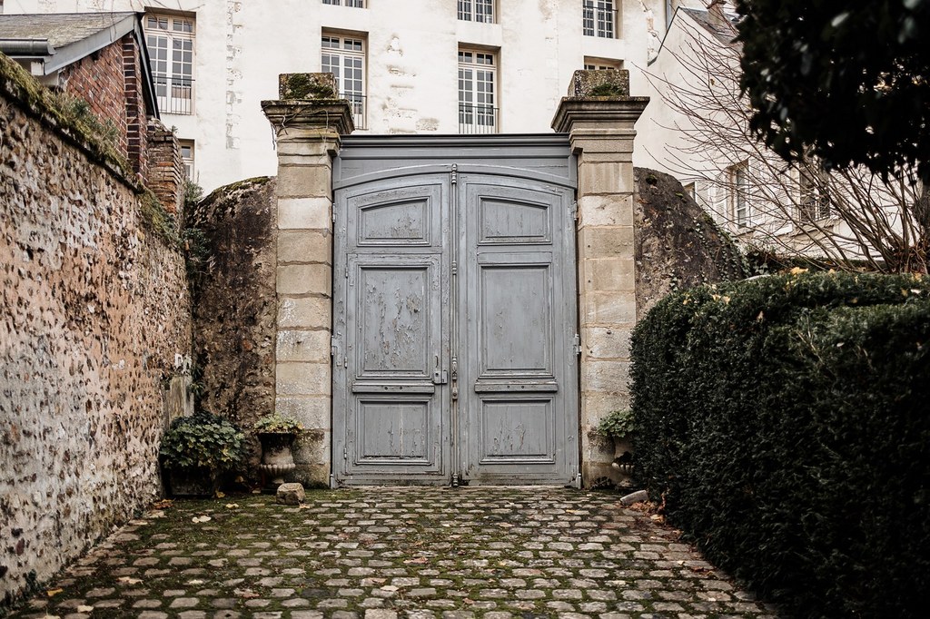 mariage intime et hivernal à Chartres