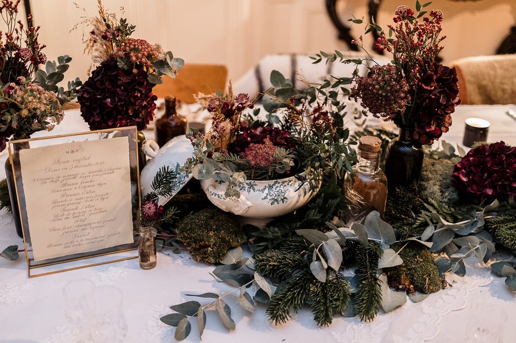 mariage intime et hivernal à Chartres