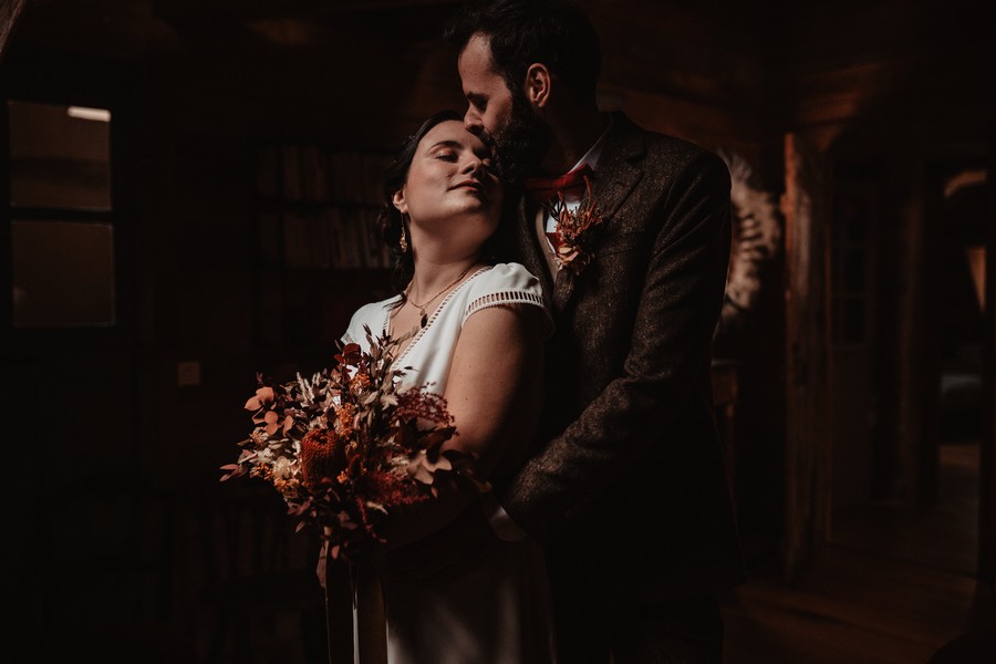 Un mariage hivernal et vintage à la Seigneurie d’Alleray