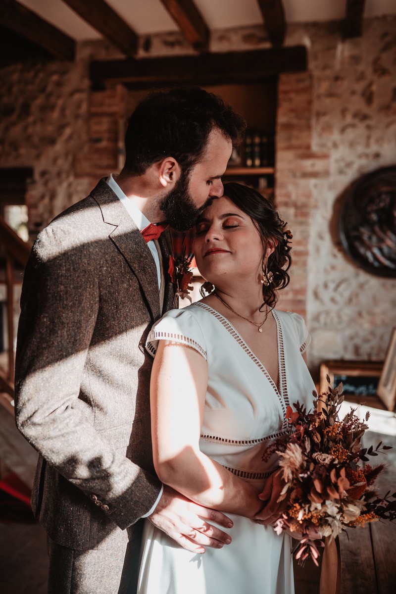 Un mariage hivernal et vintage à la Seigneurie d’Alleray