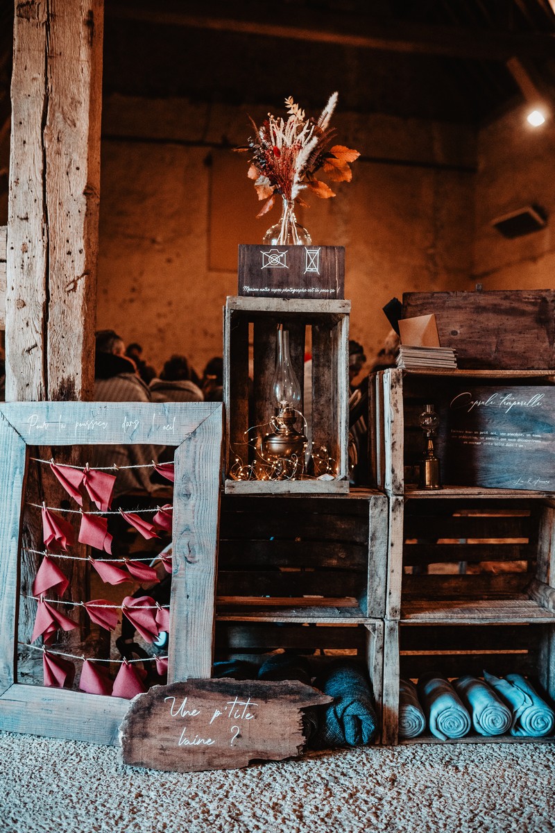 Un mariage hivernal et vintage à la Seigneurie d’Alleray