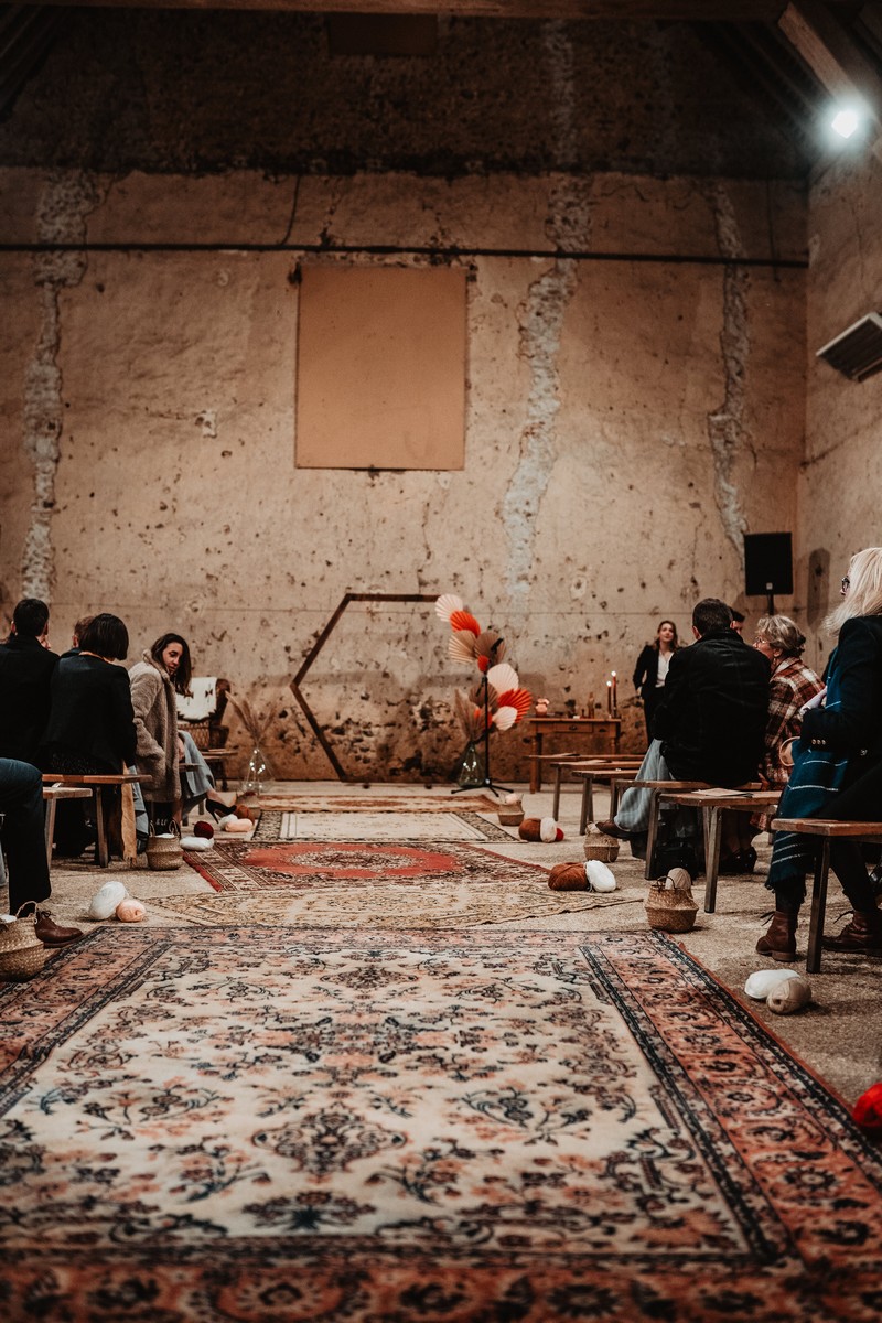 Un mariage hivernal et vintage à la Seigneurie d’Alleray