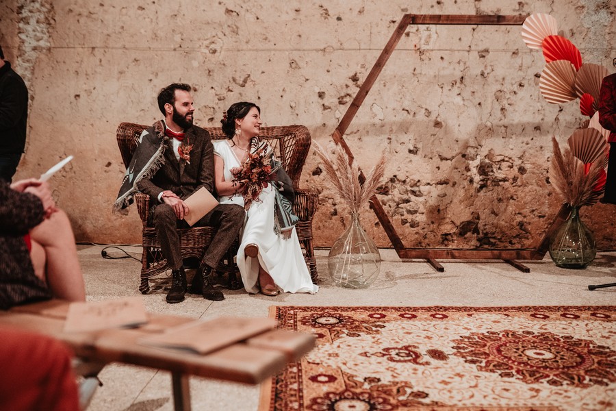 Un mariage hivernal et vintage à la Seigneurie d’Alleray