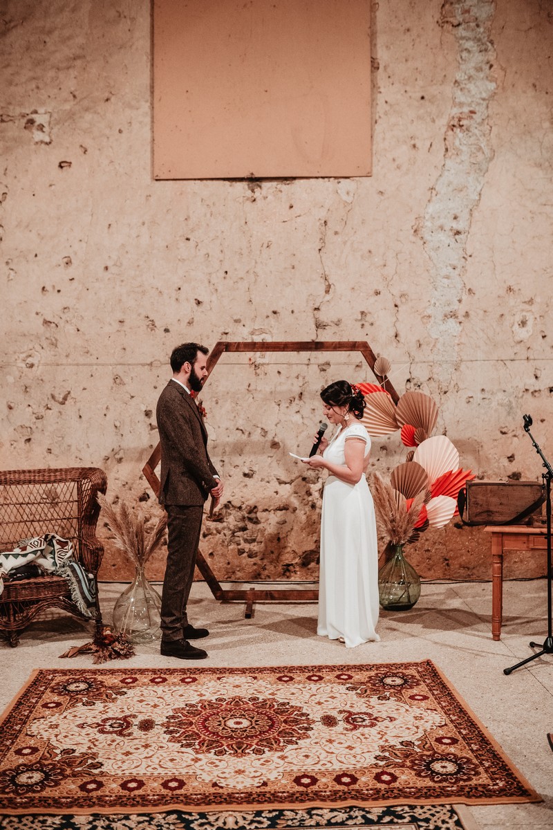 Un mariage hivernal et vintage à la Seigneurie d’Alleray