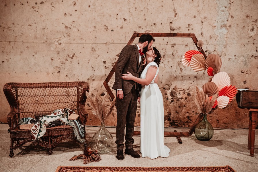 Un mariage hivernal et vintage à la Seigneurie d’Alleray