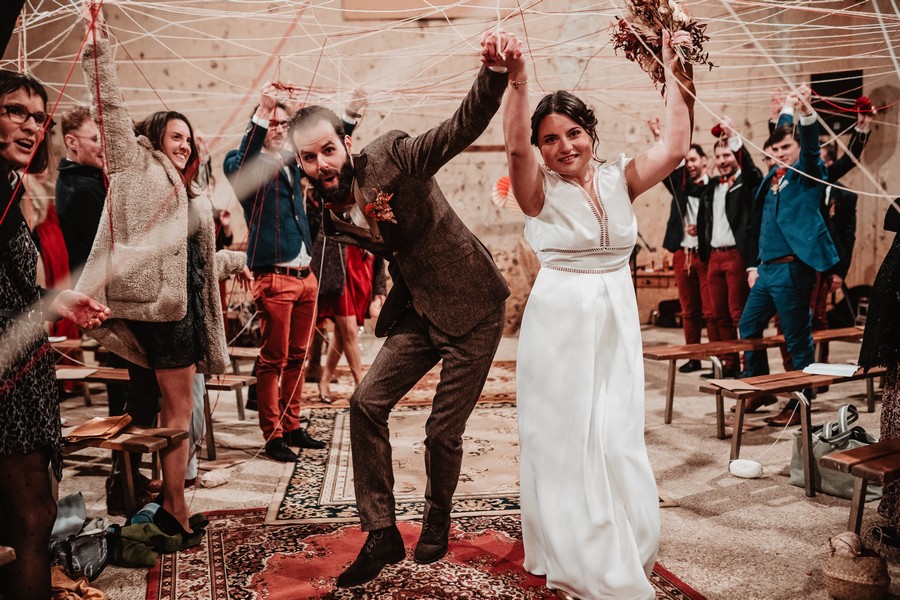 Un mariage hivernal et vintage à la Seigneurie d’Alleray