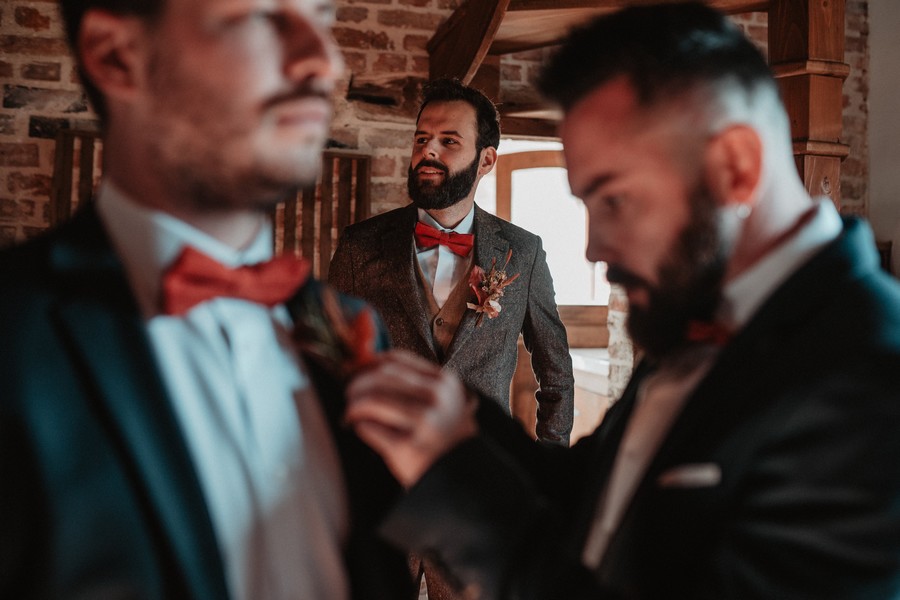 Un mariage hivernal et vintage à la Seigneurie d’Alleray