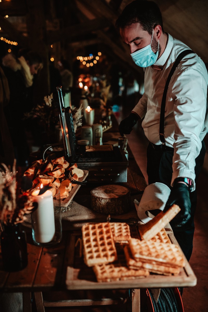 Un mariage hivernal et vintage à la Seigneurie d’Alleray