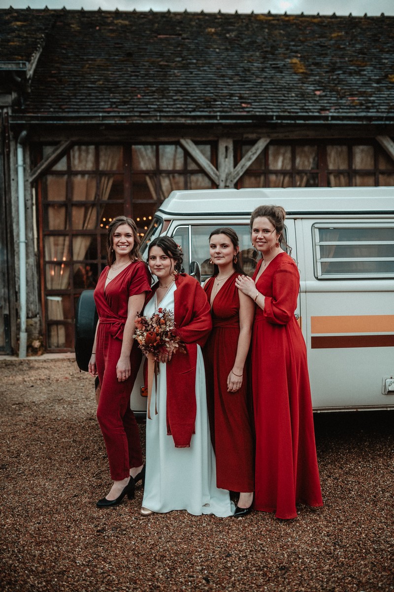 Un mariage hivernal et vintage à la Seigneurie d’Alleray