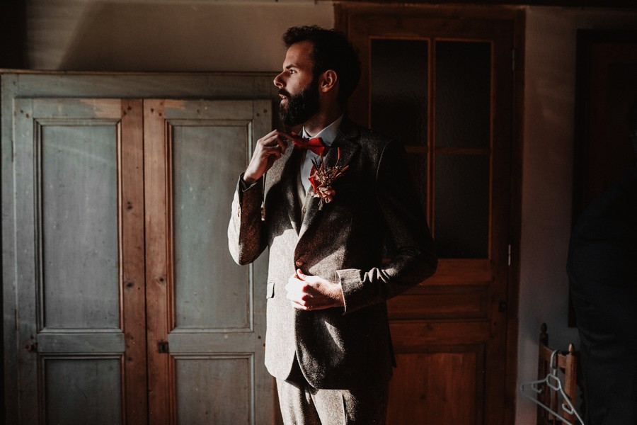 Un mariage hivernal et vintage à la Seigneurie d’Alleray