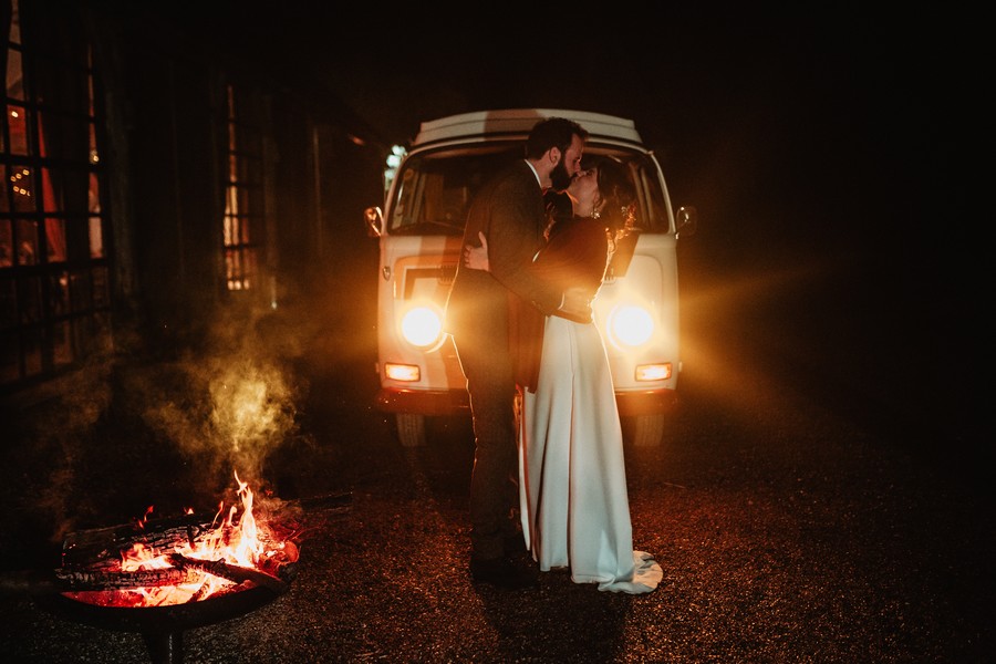 Un mariage hivernal et vintage à la Seigneurie d’Alleray