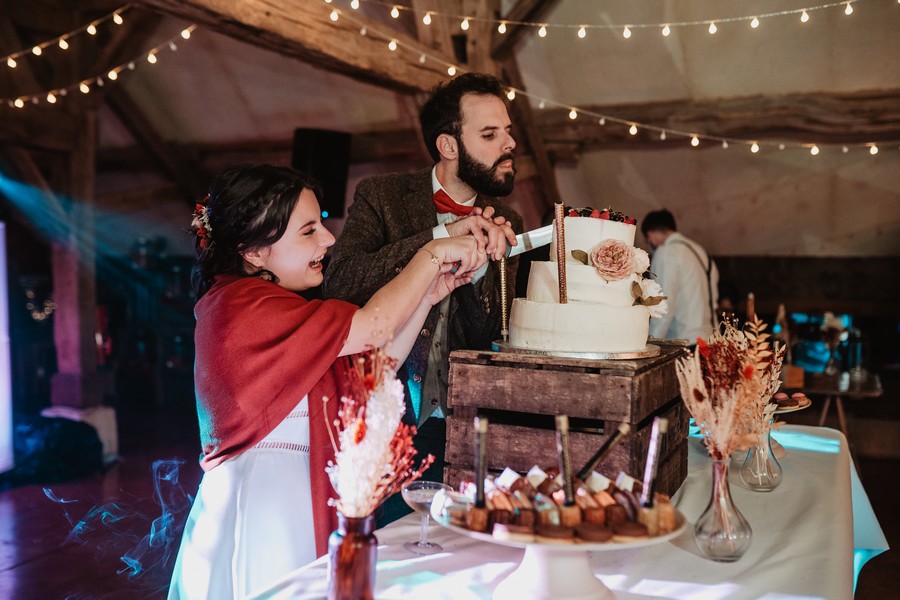 Un mariage hivernal et vintage à la Seigneurie d’Alleray