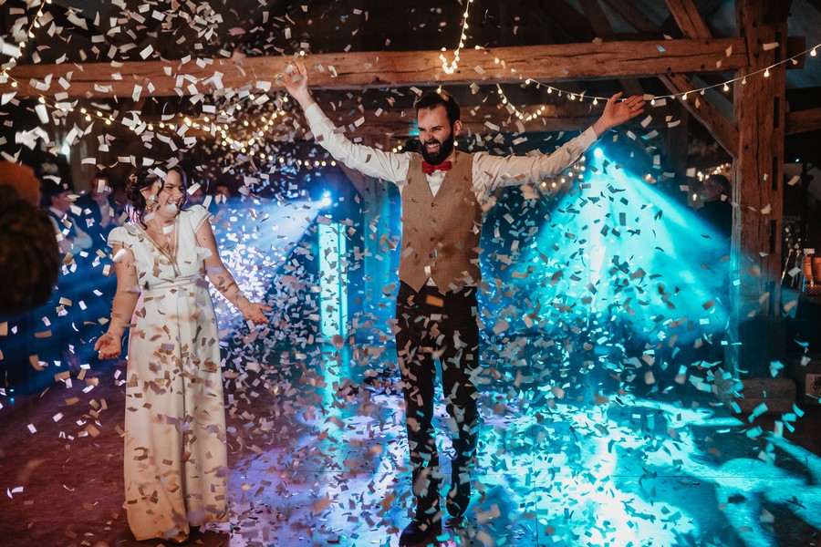 Un mariage hivernal et vintage à la Seigneurie d’Alleray