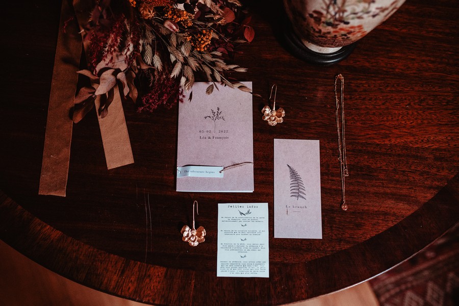 Un mariage hivernal et vintage à la Seigneurie d’Alleray