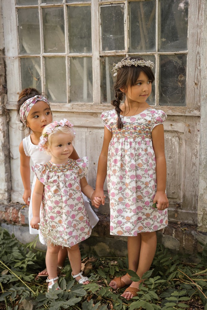 robes liberty pour enfants de cortège Cyrillus