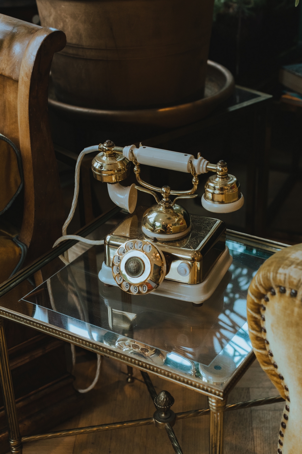 téléphone ancien pour livre d'or audio