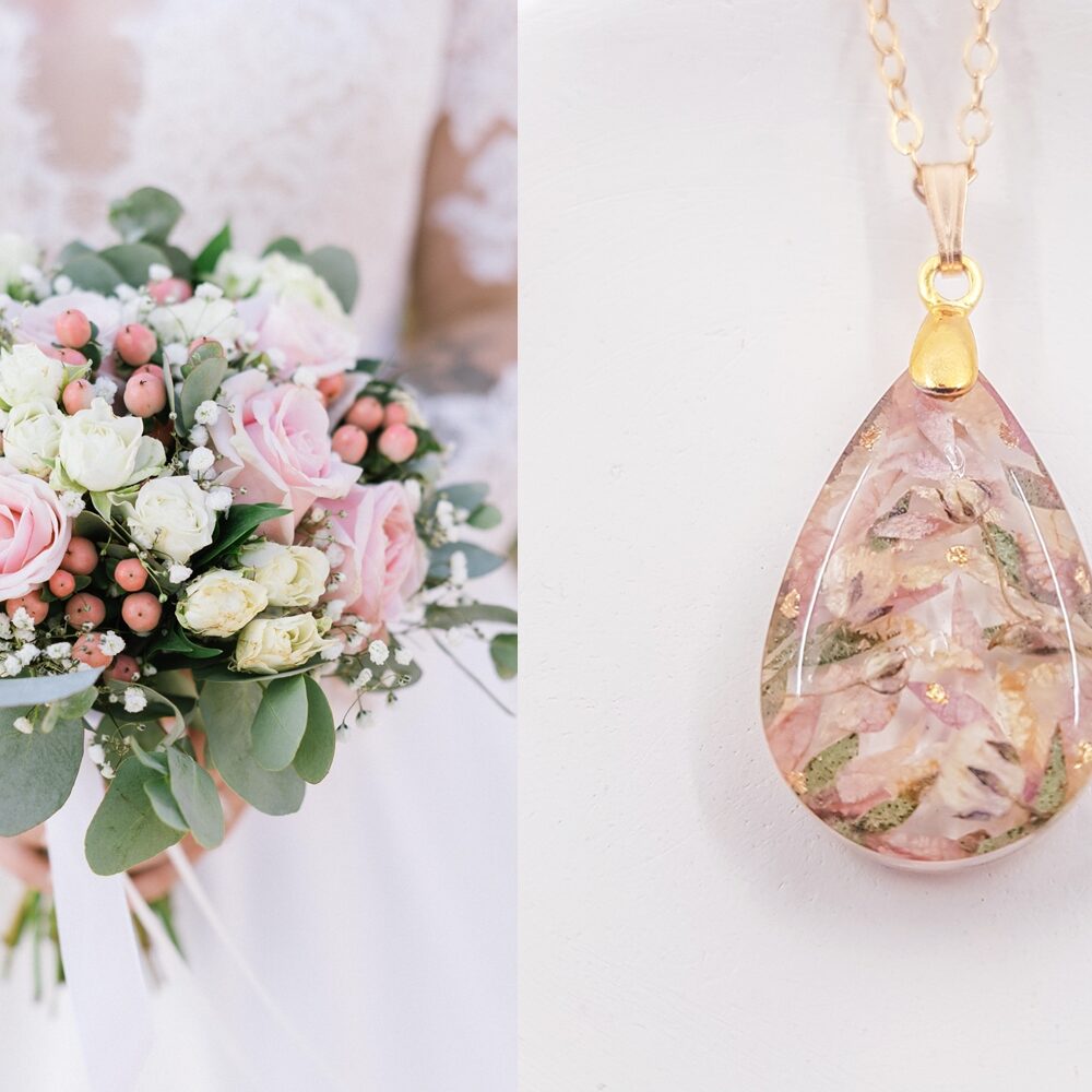 Belle Aurore transforme votre bouquet de mariée en bijoux intemporels