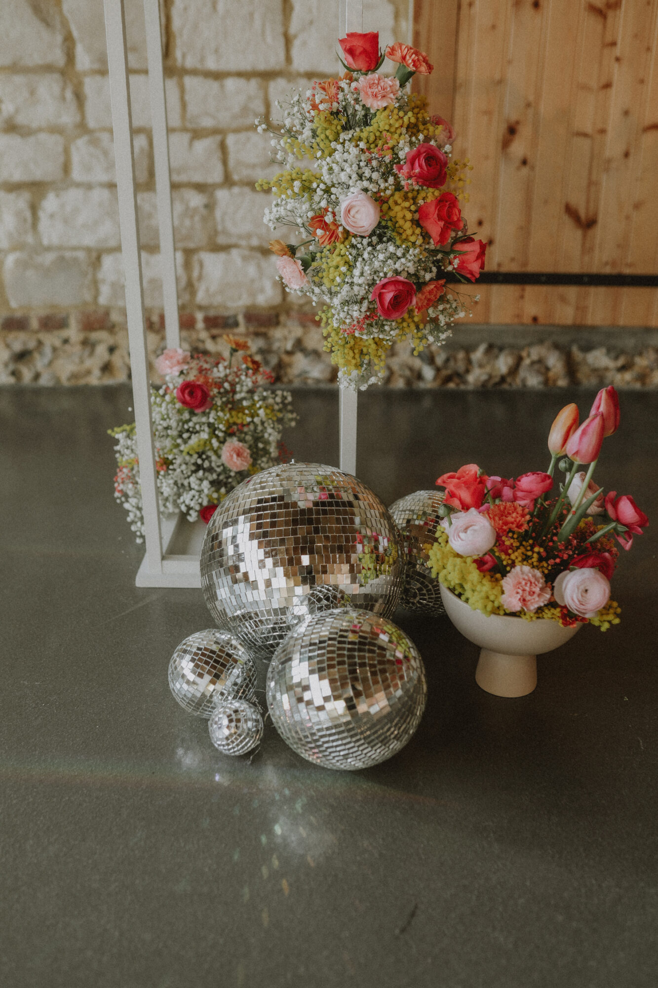 inspirations mariage magenta et disco