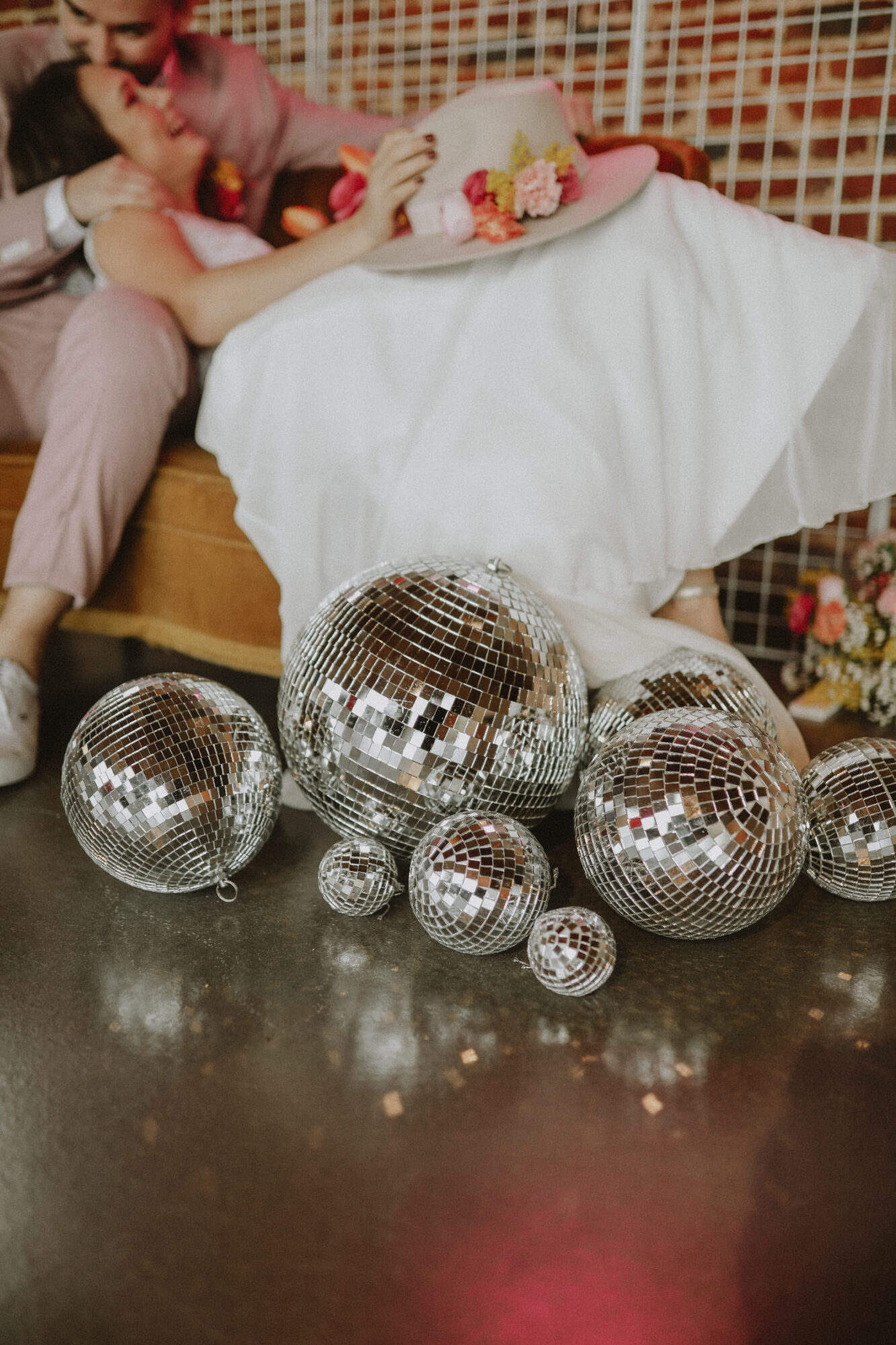 inspirations mariage magenta et disco