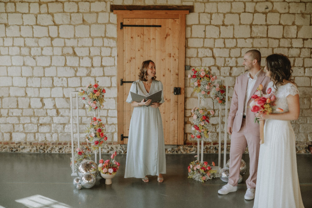 Inspirations pour un mariage magenta et disco �?? La S??ur de la Mari?�e