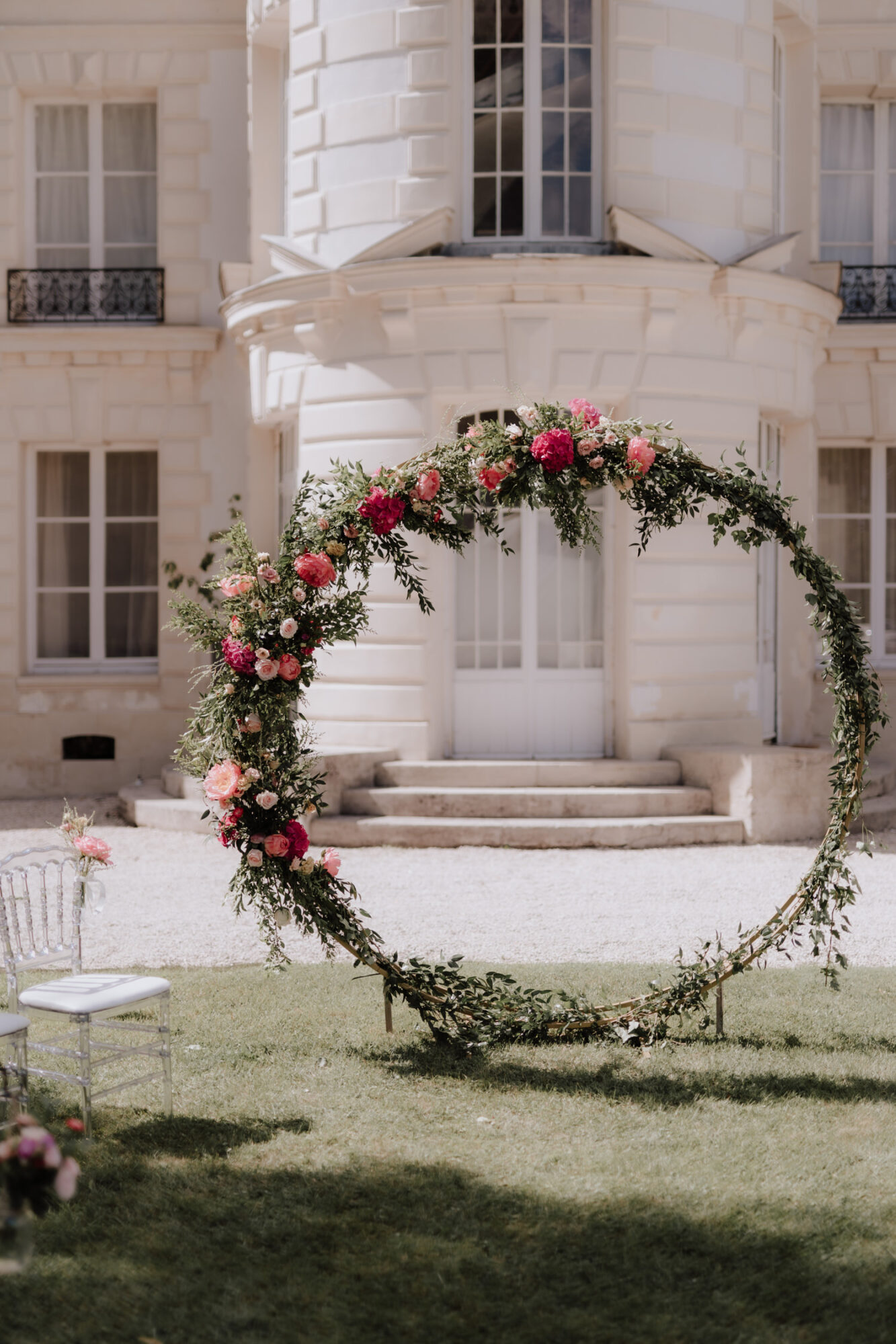 mariage à paris et au château d'Hardricourt