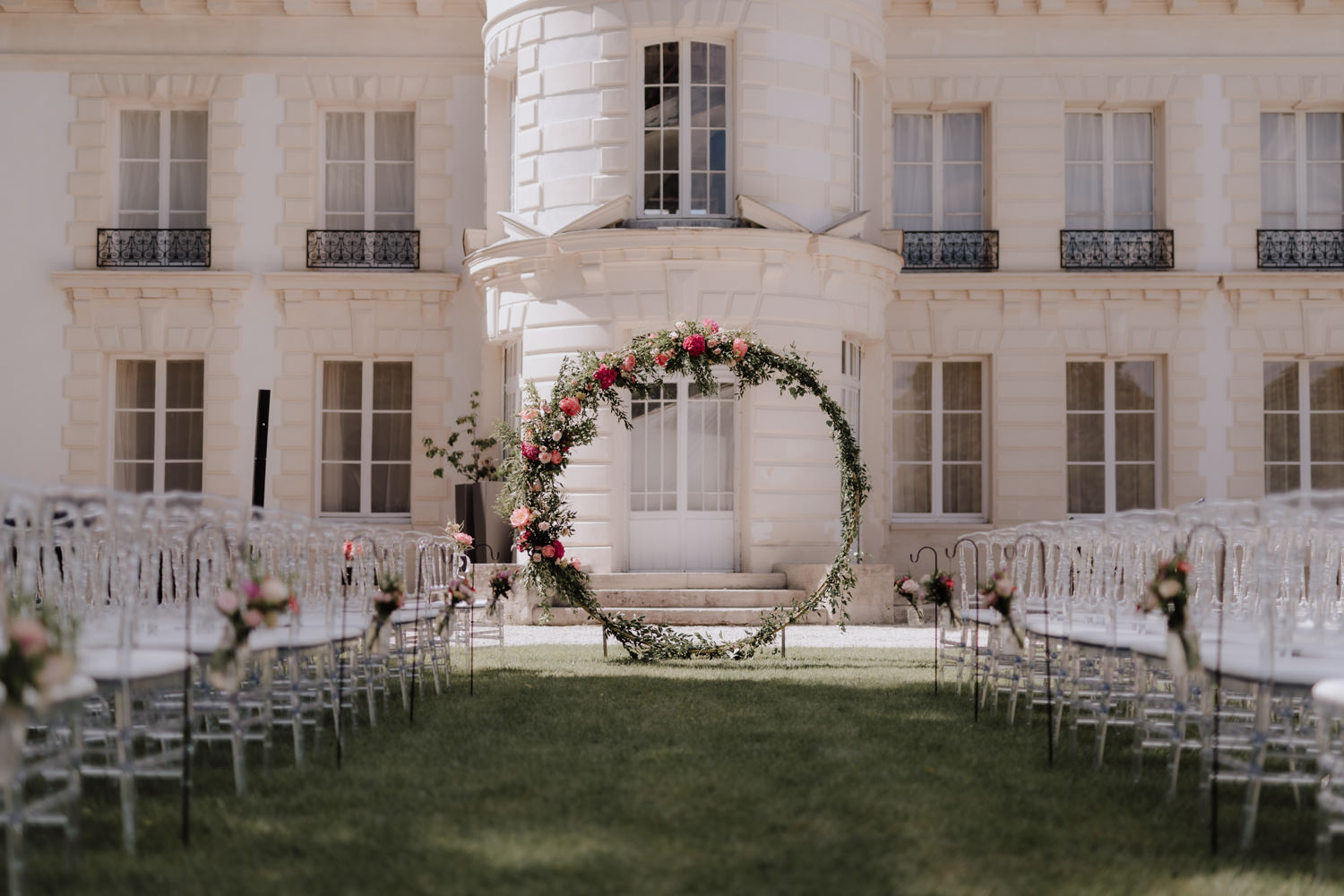 mariage à paris et au château d'Hardricourt