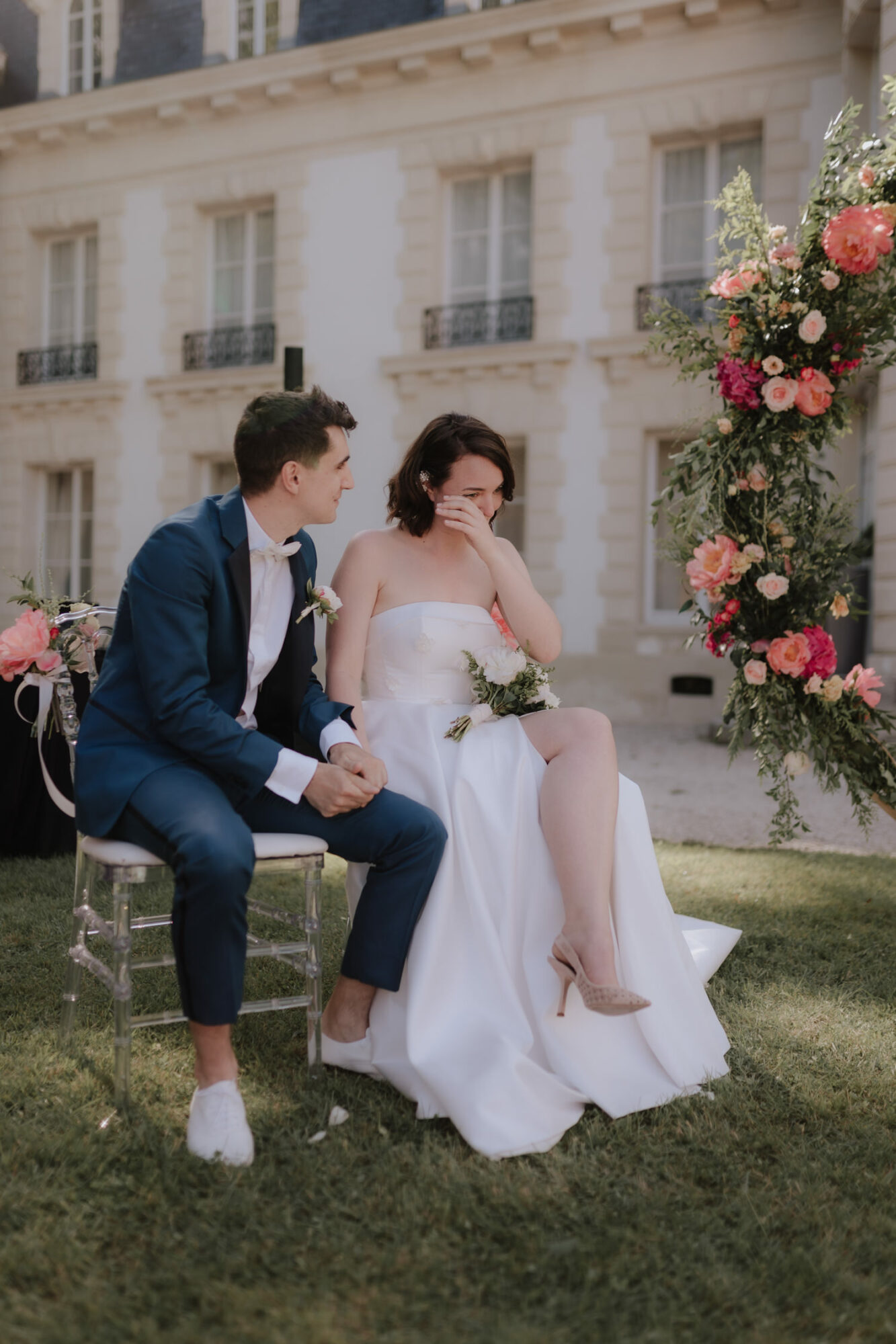 mariage à paris et au château d'Hardricourt