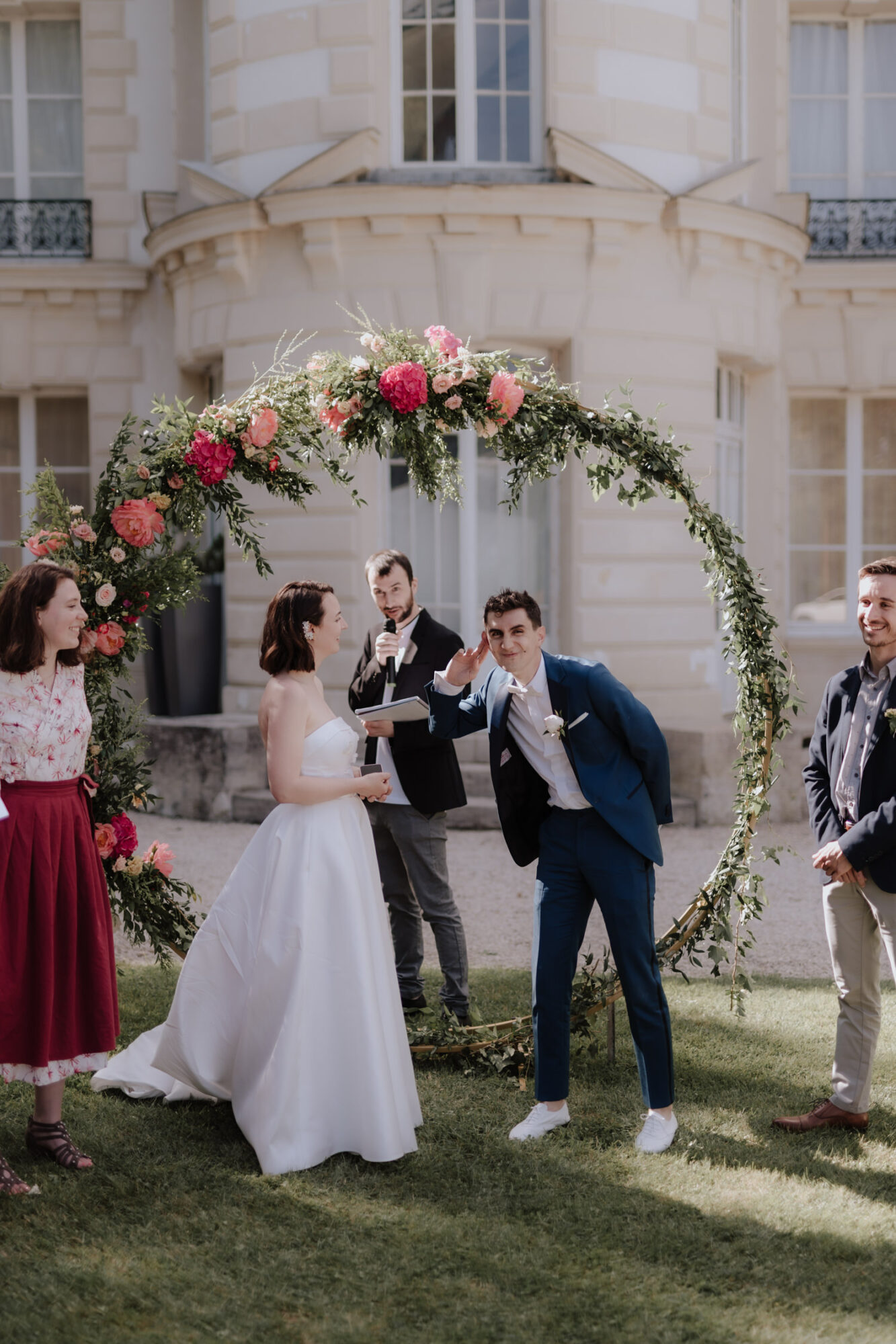 mariage à paris et au château d'Hardricourt