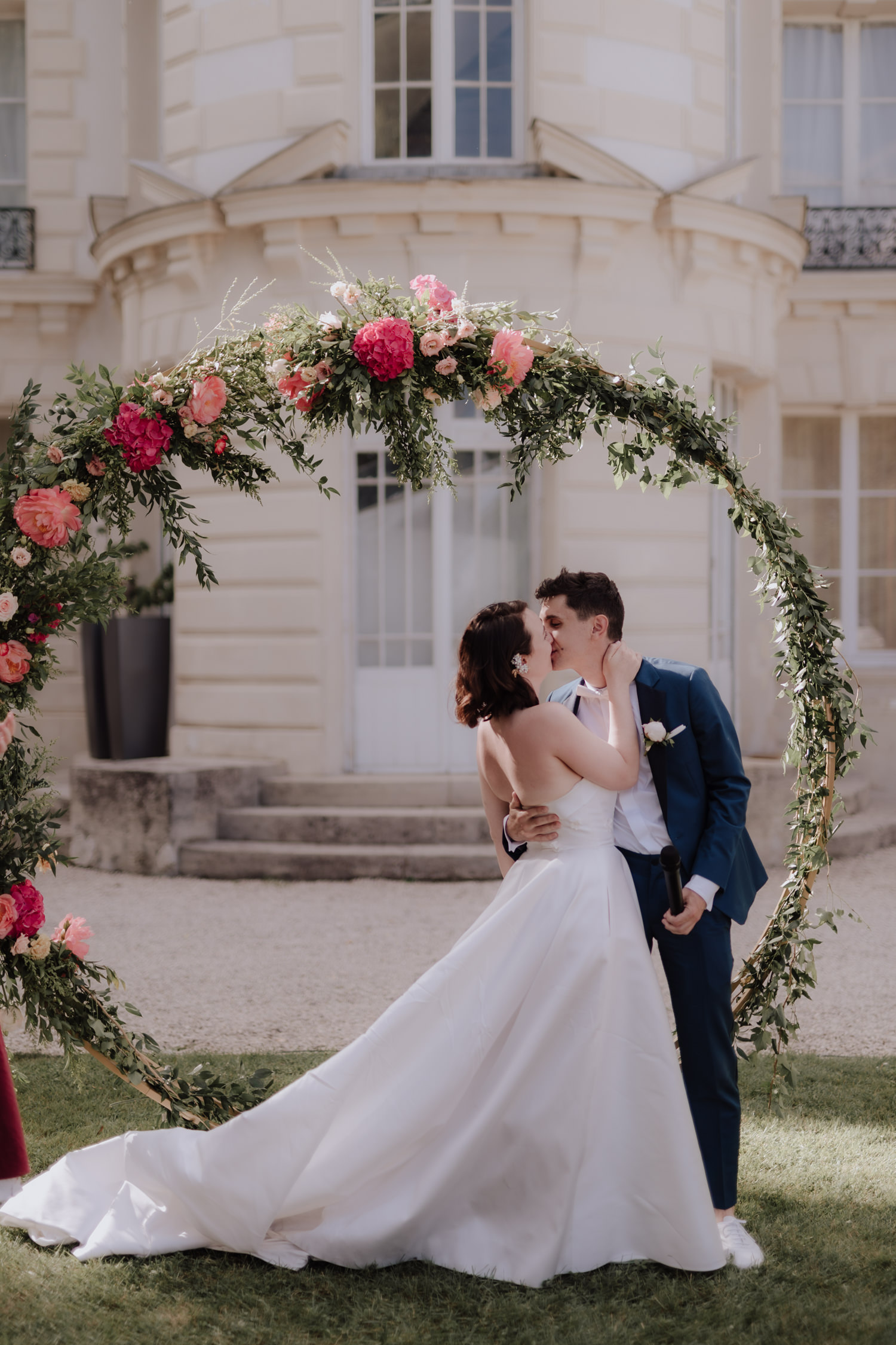 Le mariage de M et S au Château d’Hardricourt