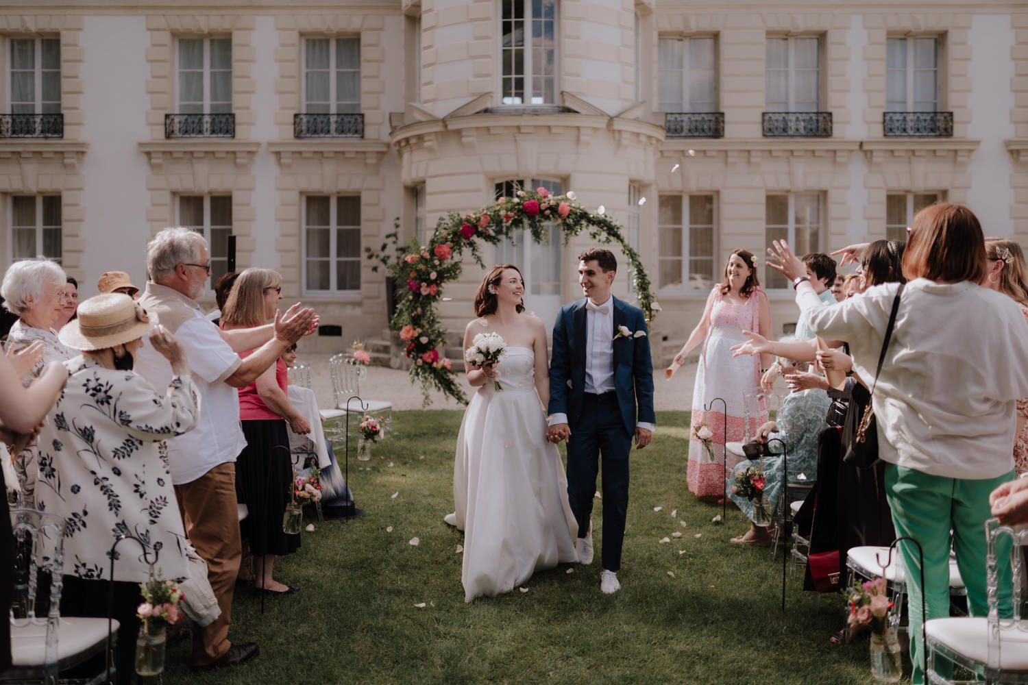 mariage à paris et au château d'Hardricourt