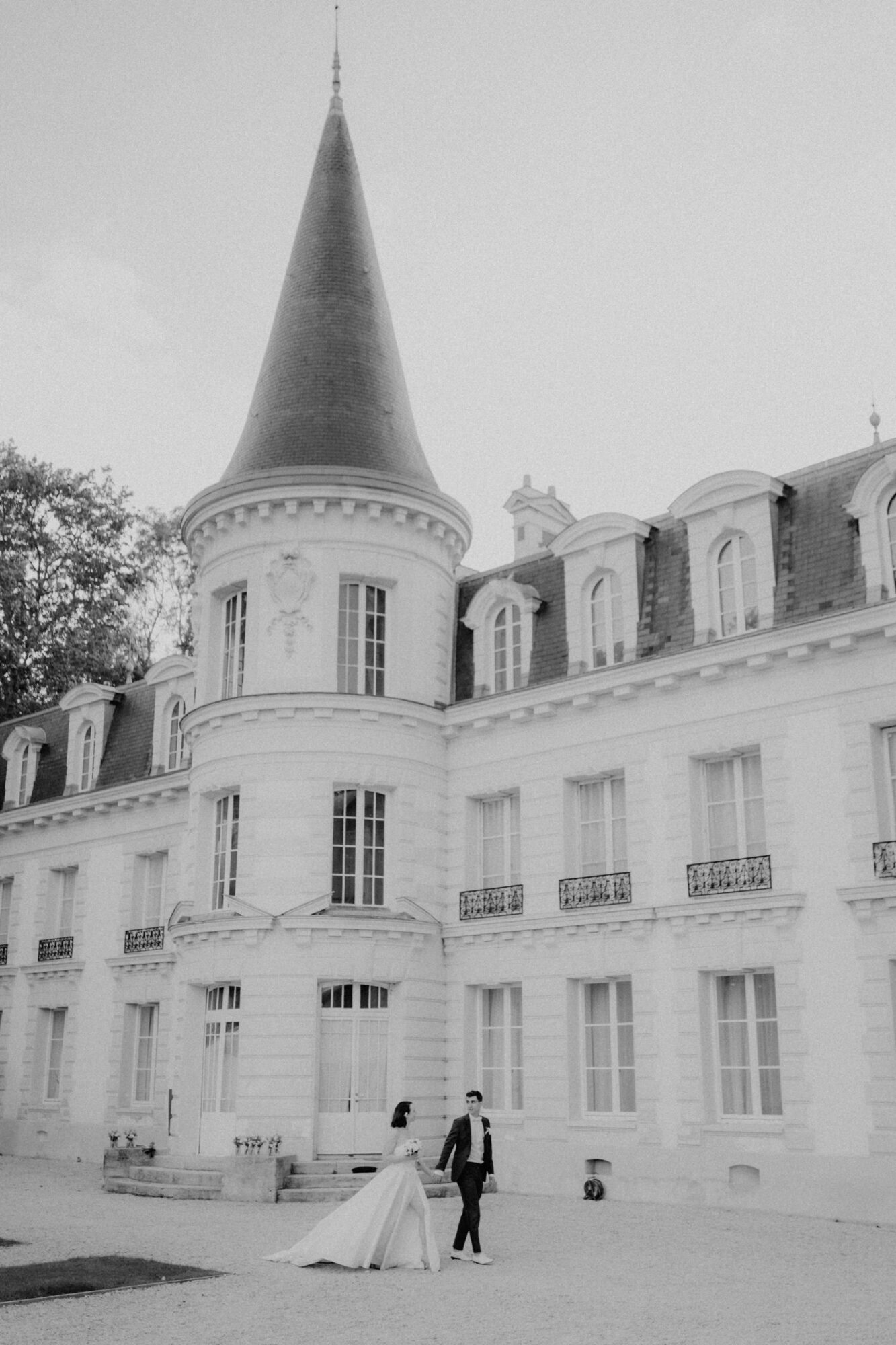 mariage à paris et au château d'Hardricourt