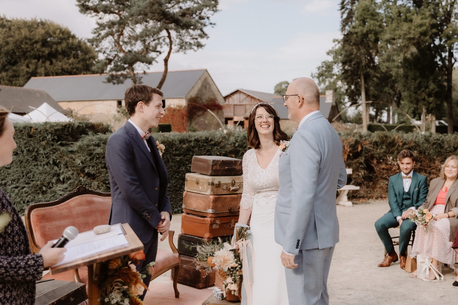 mariage au Château de la Rouërie près de Rennes en Bretagne