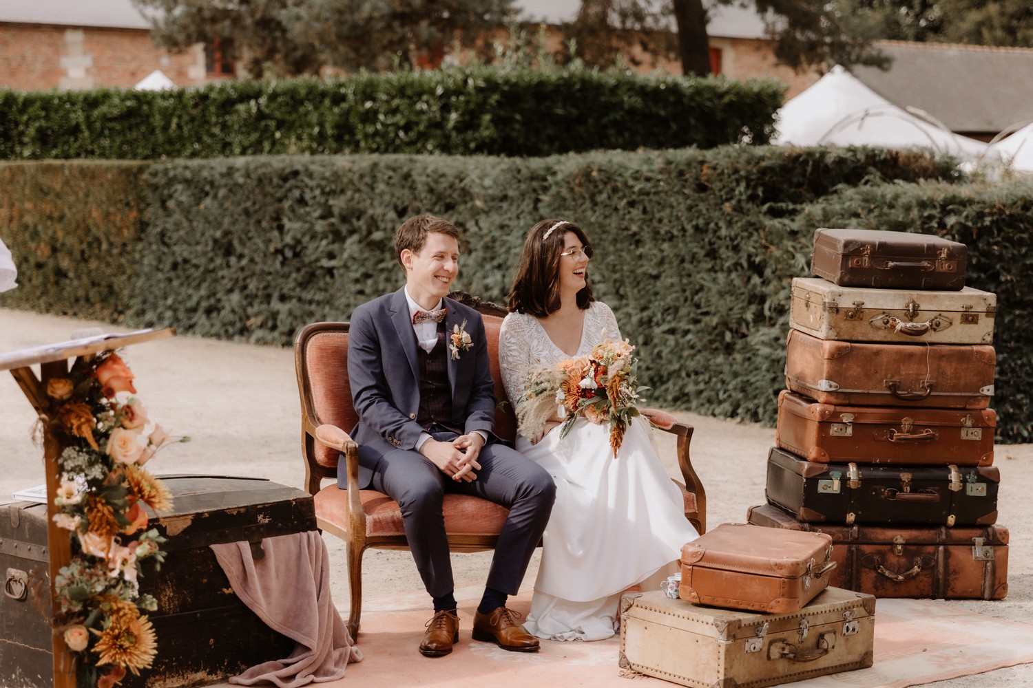 mariage au Château de la Rouërie près de Rennes en Bretagne