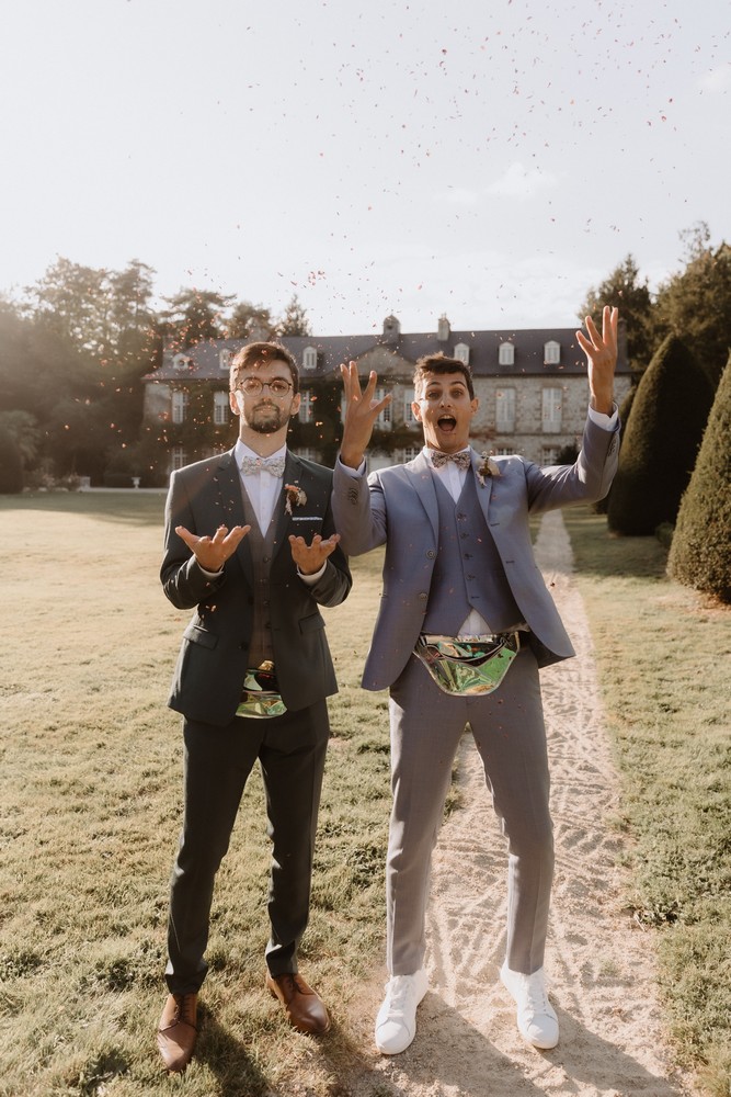 mariage au Château de la Rouërie près de Rennes en Bretagne