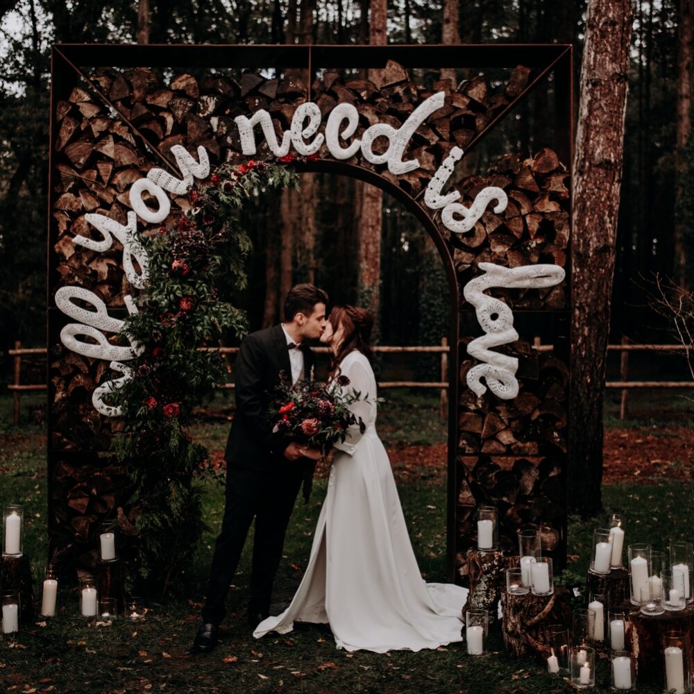 Un mariage sous la pluie en Bretagne