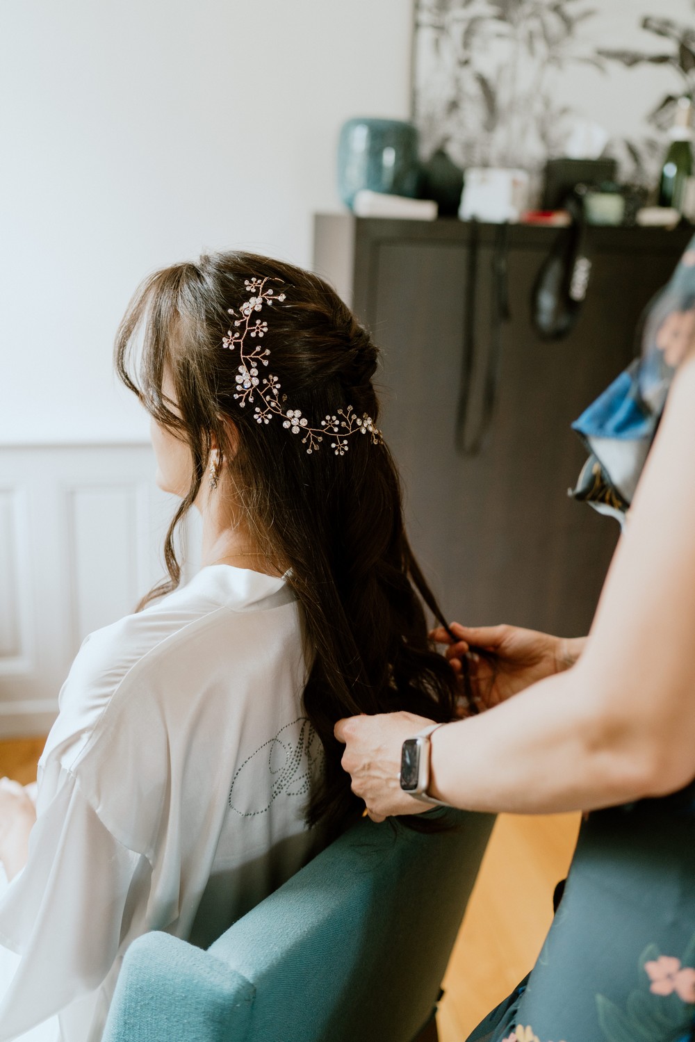 mariage boho-chic au château de l'hospital près de Bordeaux