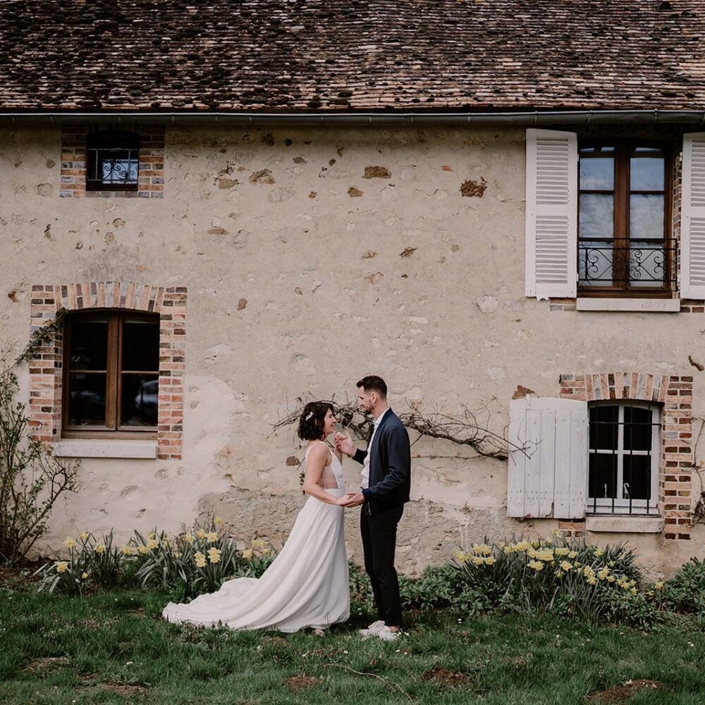 Un mariage minimaliste au Domaine de Chenevière