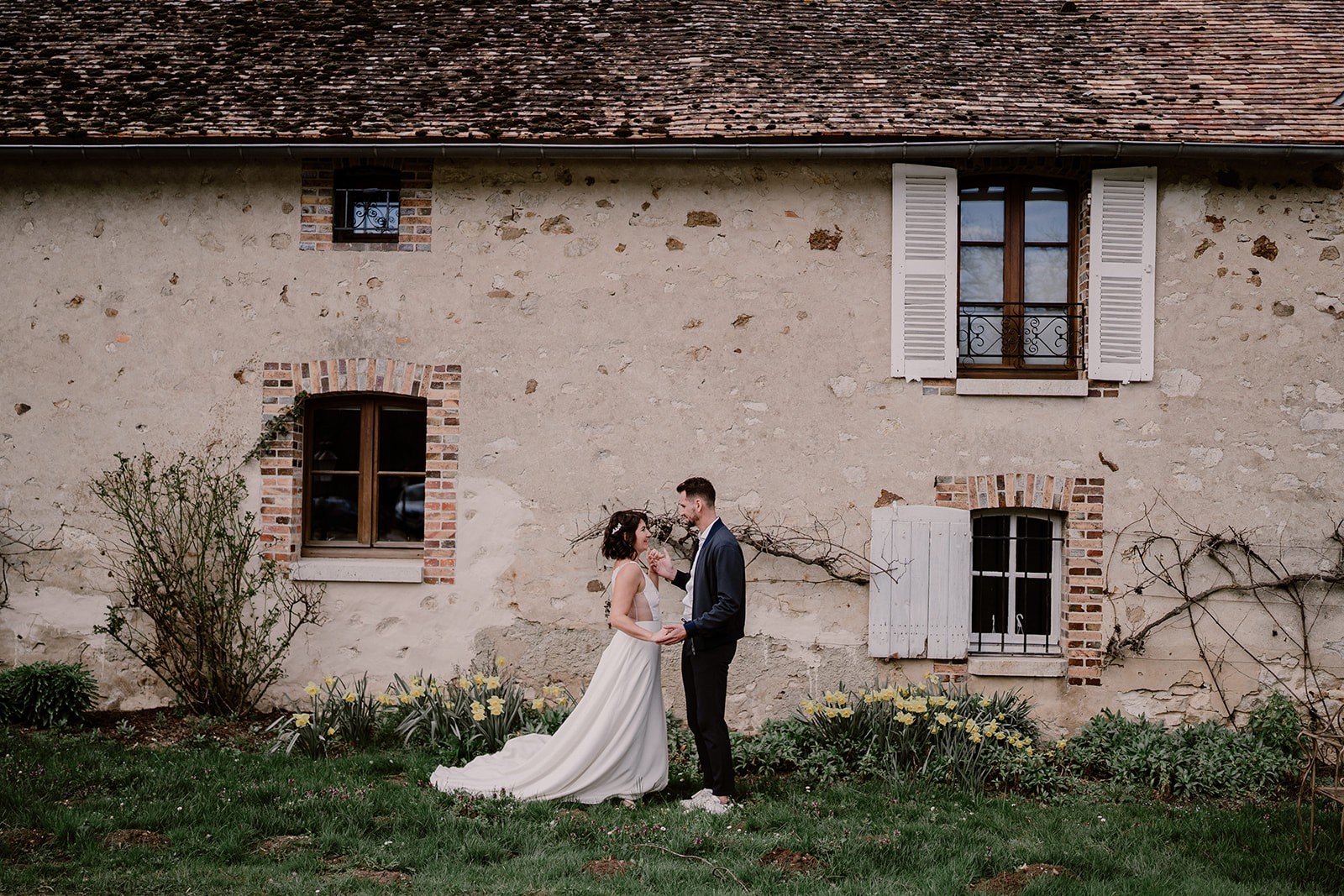 mariage minimaliste domaine de chenevriere