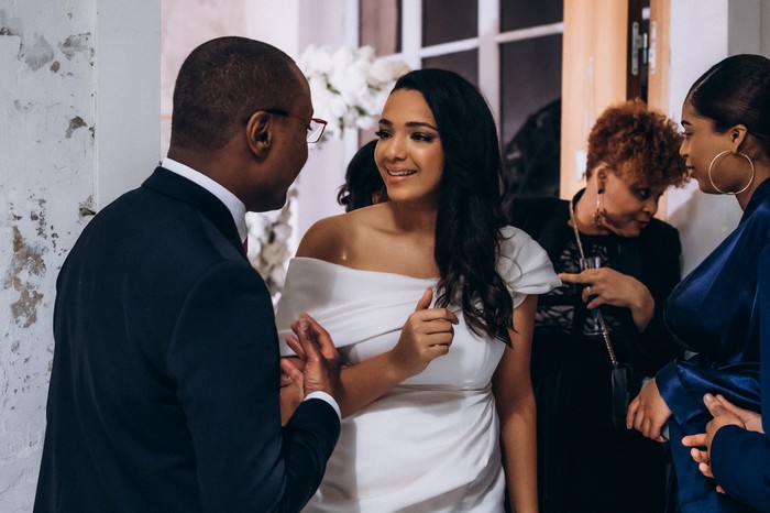 mariage sur le thème de la nuit étoilée