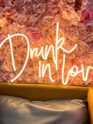 Néon de mariage Drunk In Love
