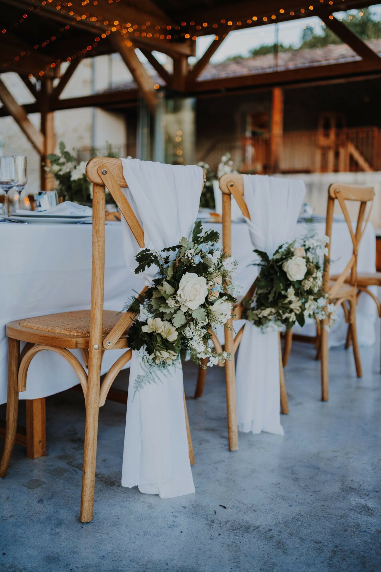 Mariage bleu chic au Domaine de la Bouriette dans le Tarn