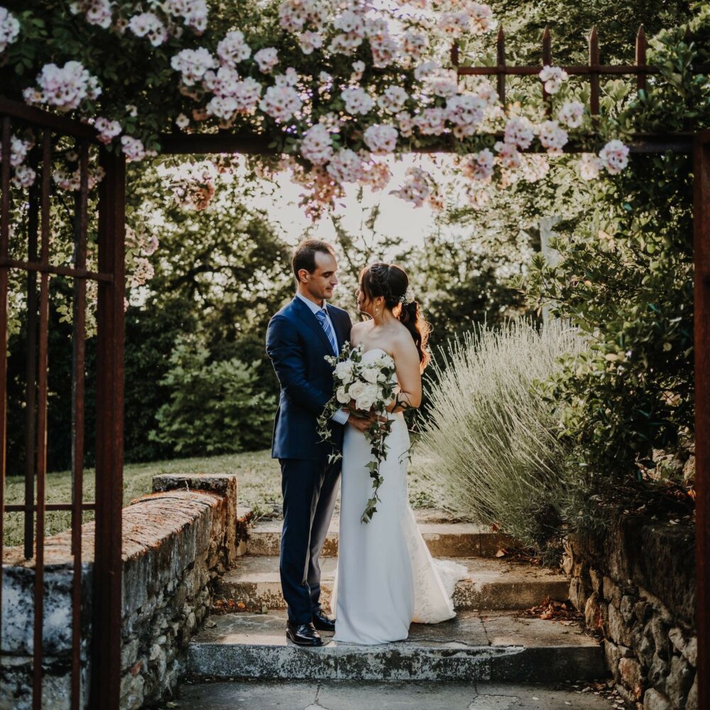 Un mariage bleu chic au Domaine de La Bouriette dans le Tarn