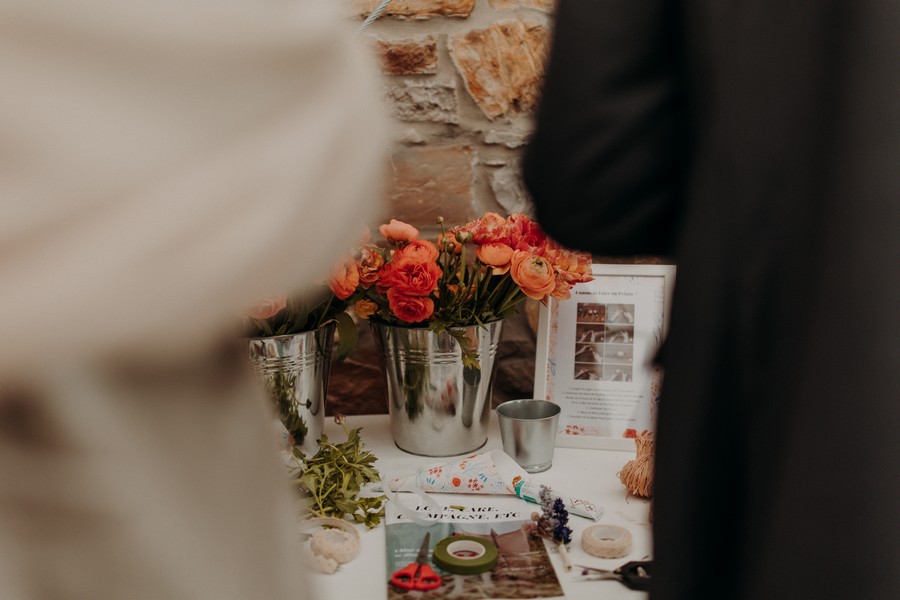 mariage fleuri et coloré en Belgique