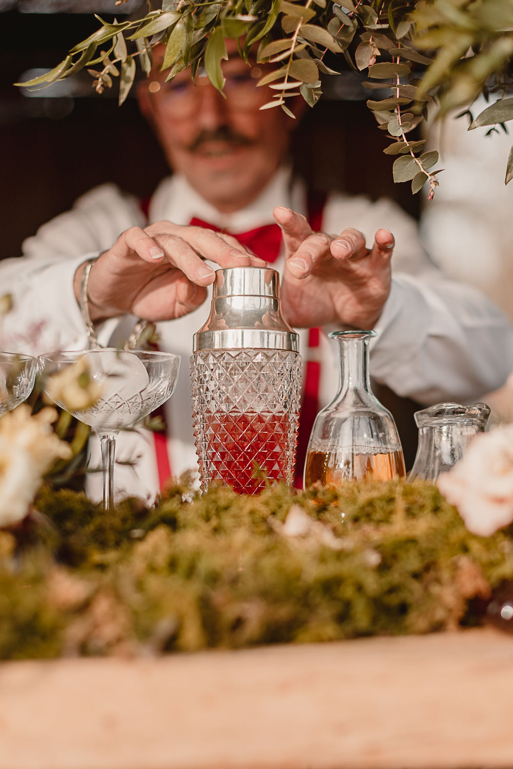 bar à cocktail pour un mariage